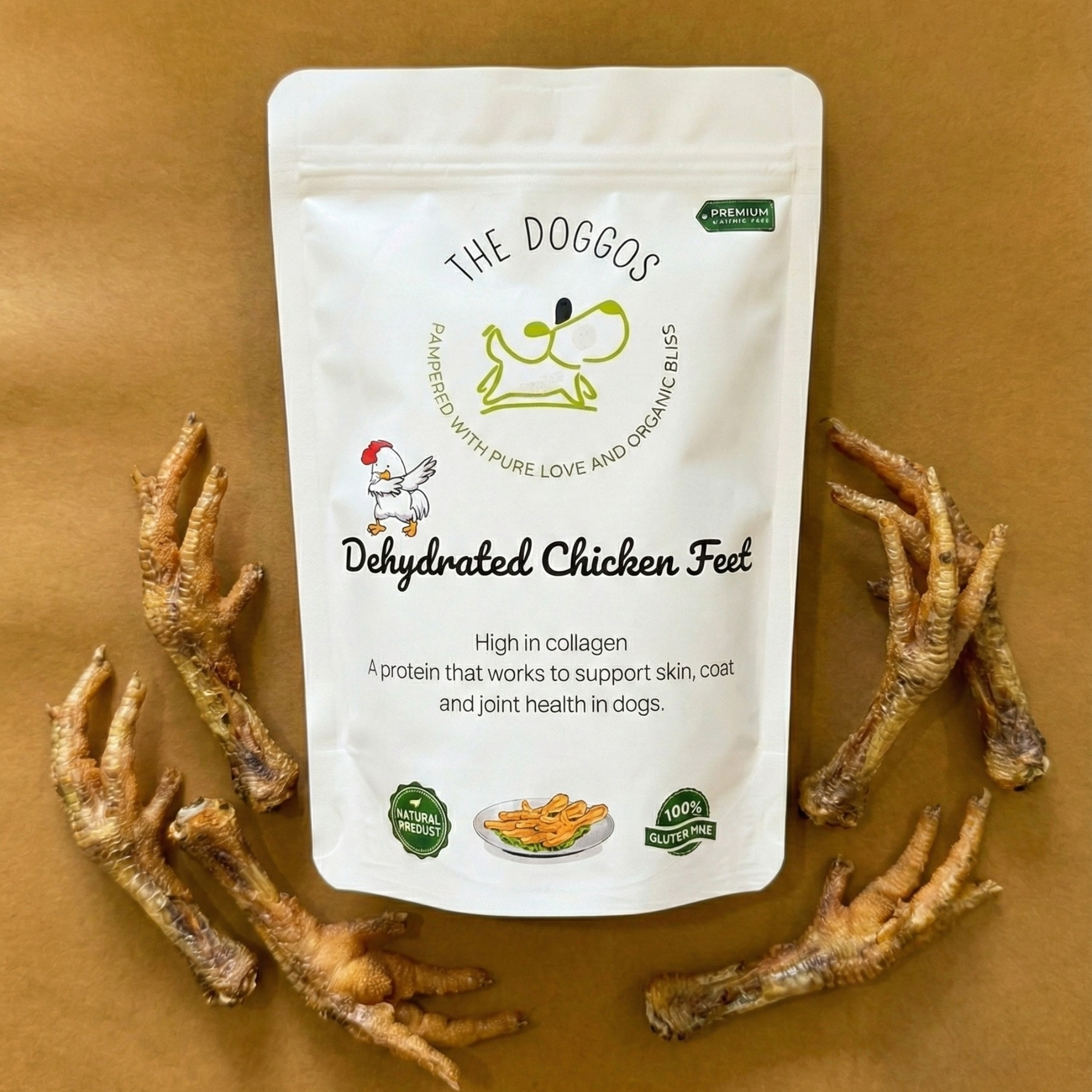 The Doggos Natural Dehydrated Chicken Feet 100 Natural One Ingredient Tr_20251206_152154_0000