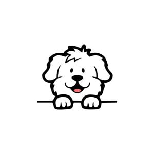 vecteezy beautiful dog a dog illustration depicting a beautiful and 9551661
