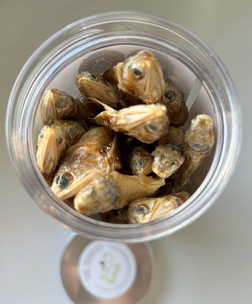 Mutton trotters treats in bowl