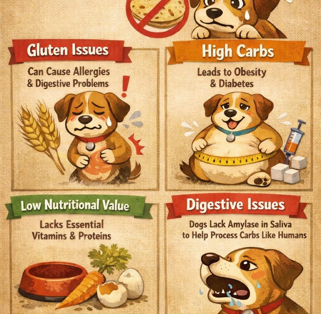 Is roti good for dogs 11 is roti good for dogs