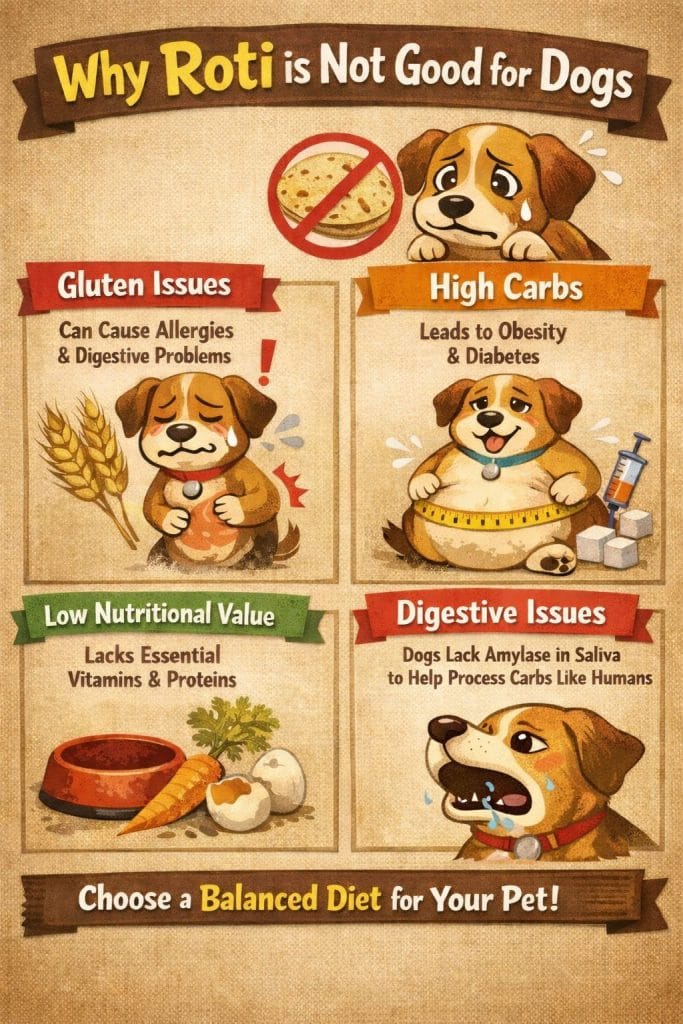 is roti good for dogs
