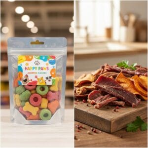 dehydrated treats vs commercial treats