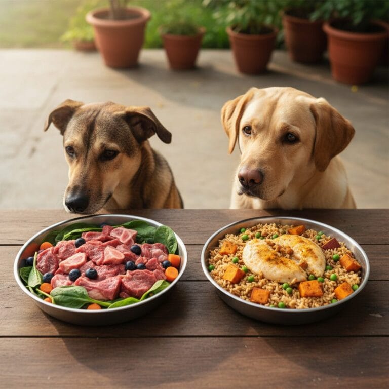 raw dog food vs home cooked india - Raw Dog Food vs. Home Cooked for Dogs in India: Which is Truly Better?