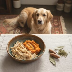 Home-cooked dog meal — Can dogs eat upma? Indian pet parent's guide to rava for dogs