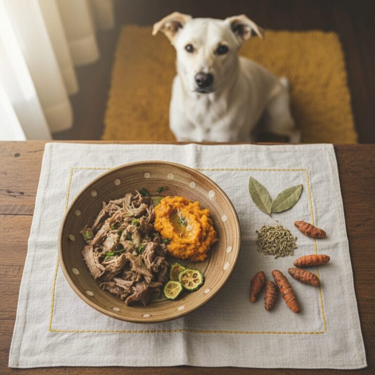 Home-cooked dog meal — karela for dogs blood sugar benefits and risks India
