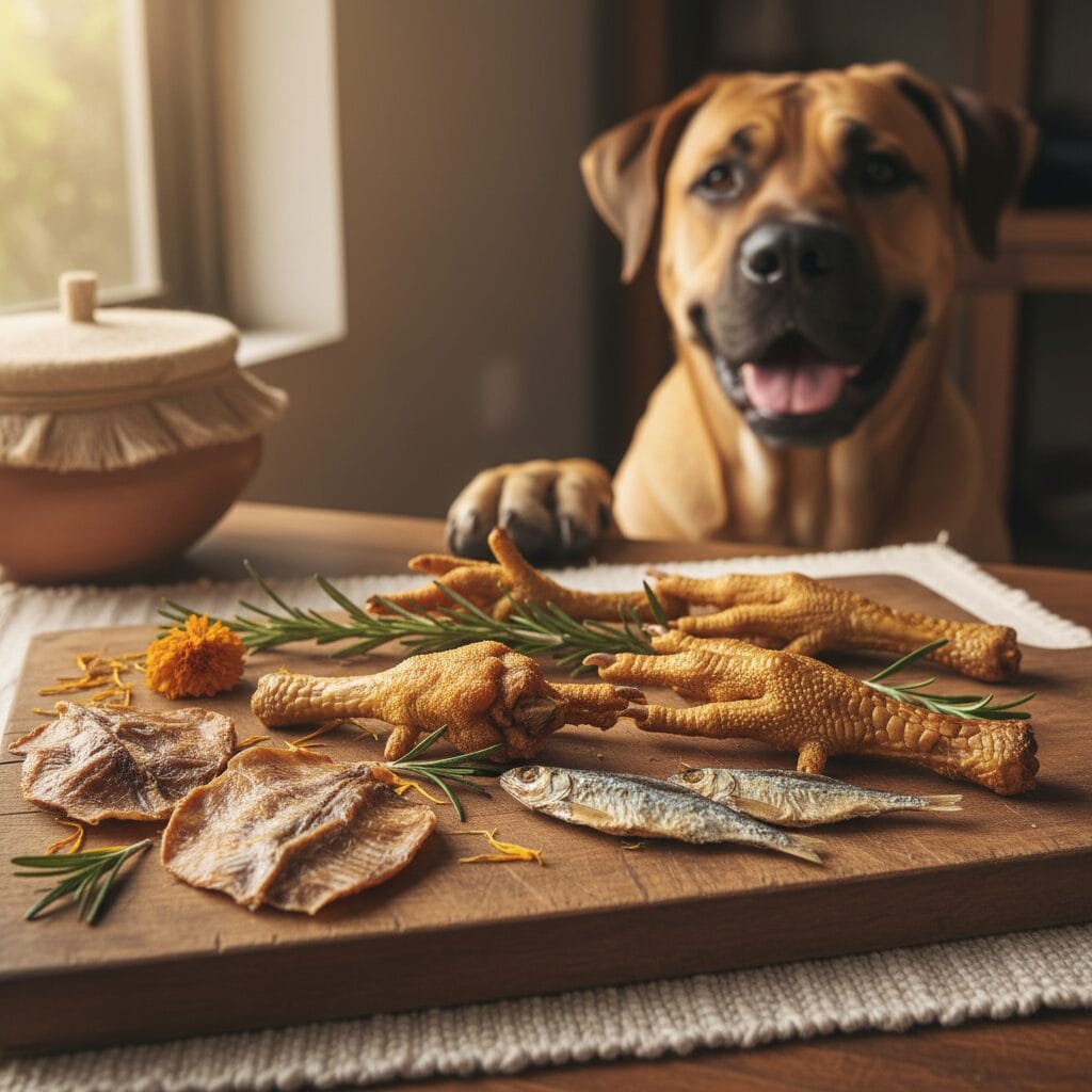 Mutton Trotters for Dogs: Joint Care for Large Indian Breeds 1 Natural dehydrated dog treats — mutton trotters for dogs