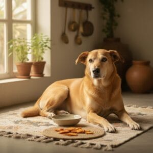 Healthy dog — senior dog diet India