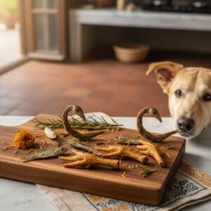 Natural dehydrated dog treats — whole prey feeding India