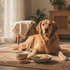 Healthy dog — best dog food for delhi pollution immunity