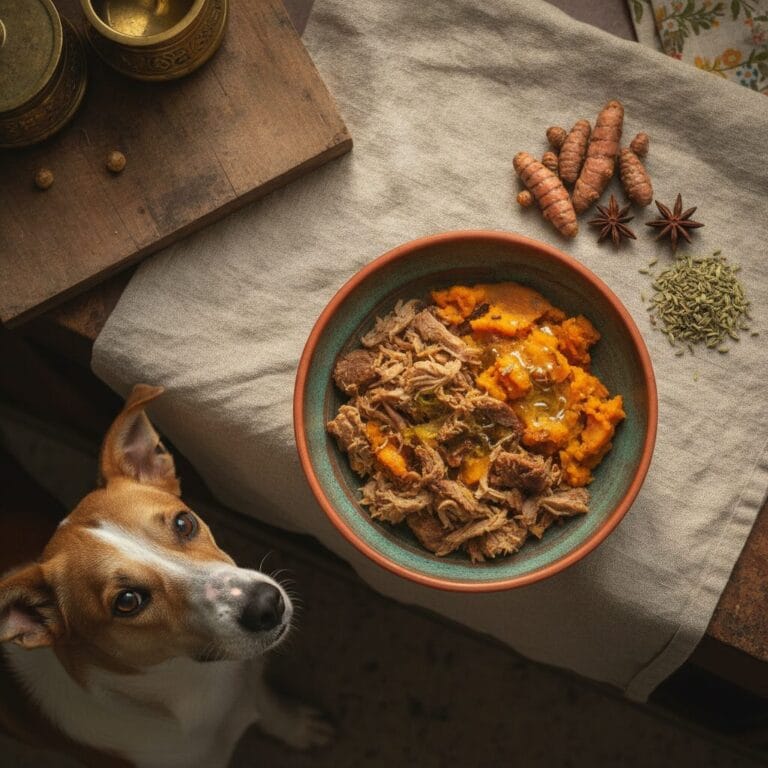 Home-cooked dog meal — can dogs eat jackfruit India