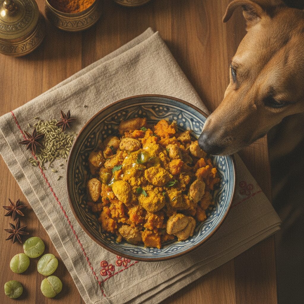 Home-cooked dog meal — indian gooseberry dogs vitamin c