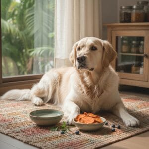 Healthy dog — natural eye health support senior dogs India