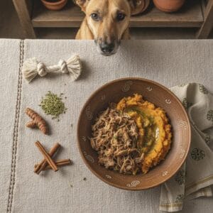 Home-cooked dog meal — toxic indian festival sweets dogs