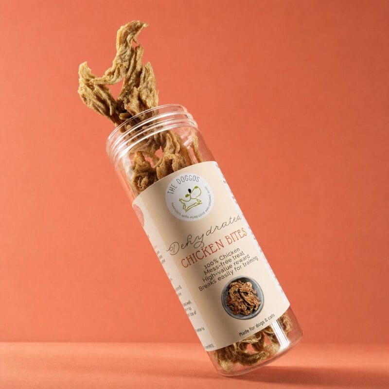 dehydrated chicken bites