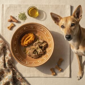 Home-cooked dog meal — Best Natural Cat Weight Loss Diet & Portion Control Guide in India [2026]