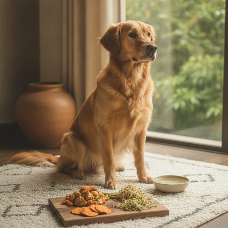 Healthy dog — natural dog diet bangalore monsoon