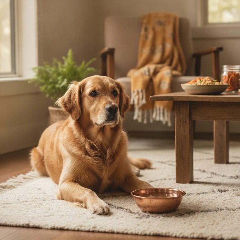 Healthy dog — not eating India to worry