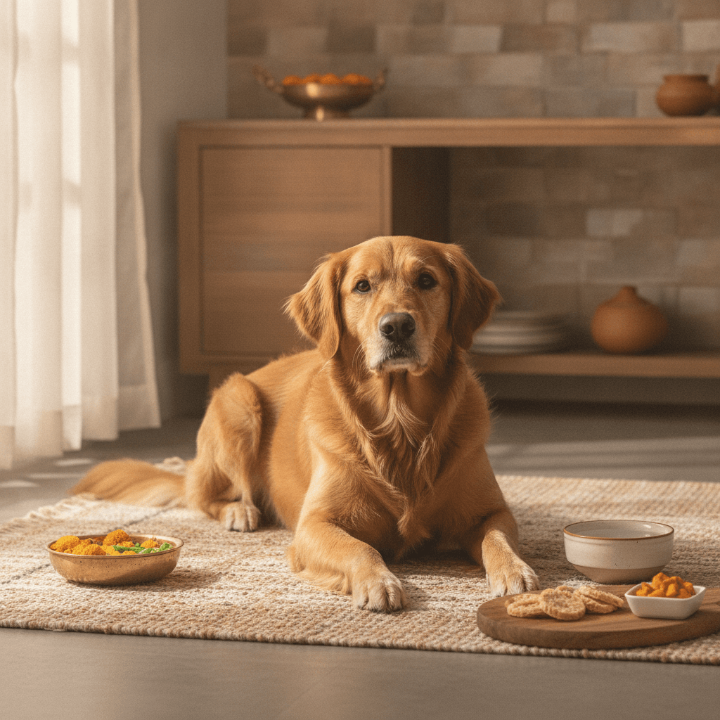 Healthy dog — Indian dogs: gut calming solutions