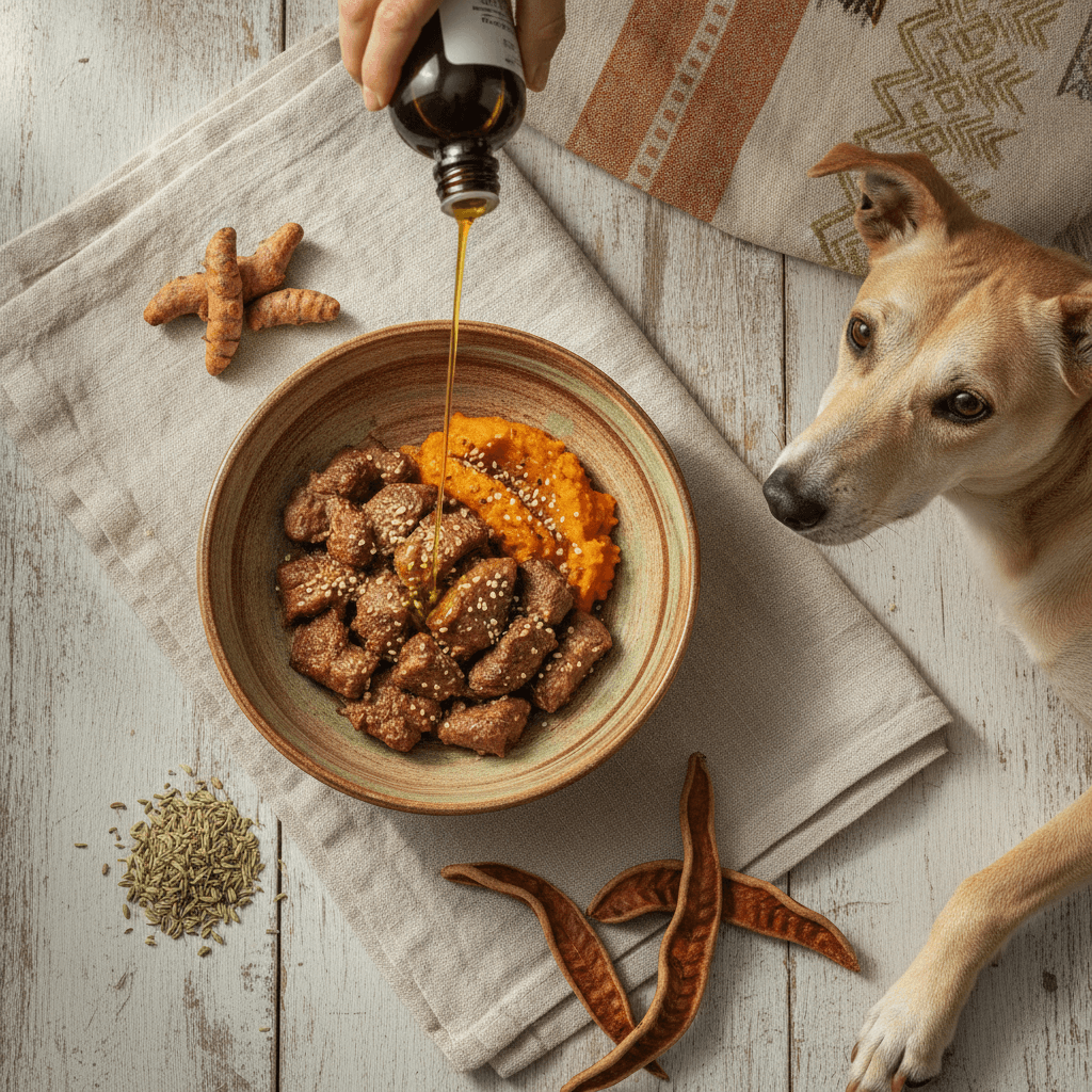 Home-cooked dog meal — Natural Anti-Inflammatory Diet for Dogs with Atopy in India: Top Omega-3 & Baobab Solutions [2026]